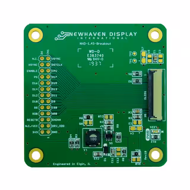 NHD-1.45-BREAKOUT Newhaven Display Intl  Cartes et kits d'évaluation et de démonstration